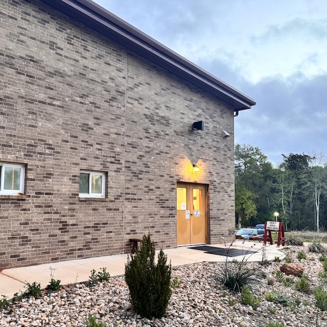 Meditation hall exterior